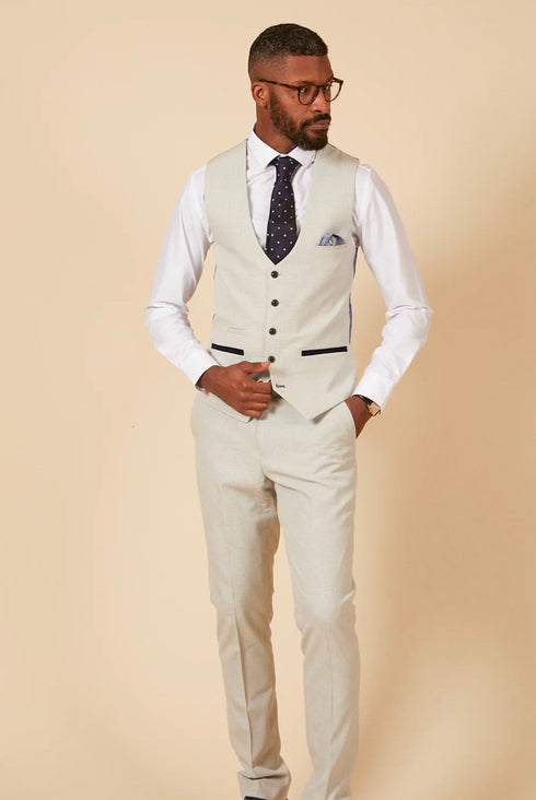 Marc Darcy Bromley stone 3 piece suit