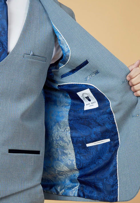 Marc Darcy Bromley sky 3 piece suit