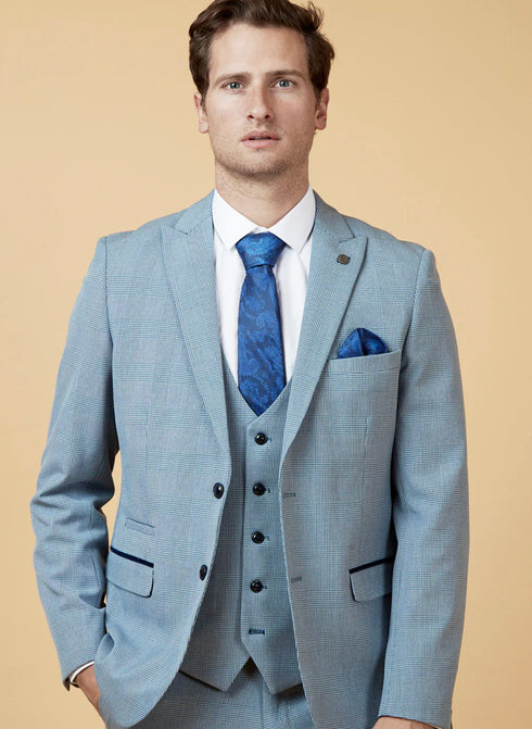 Marc Darcy Bromley sky 3 piece suit