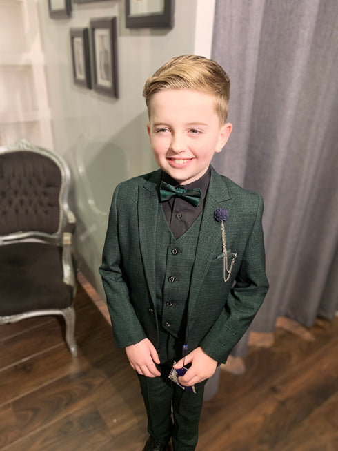 Cavani Olive Green Caridi kids suit