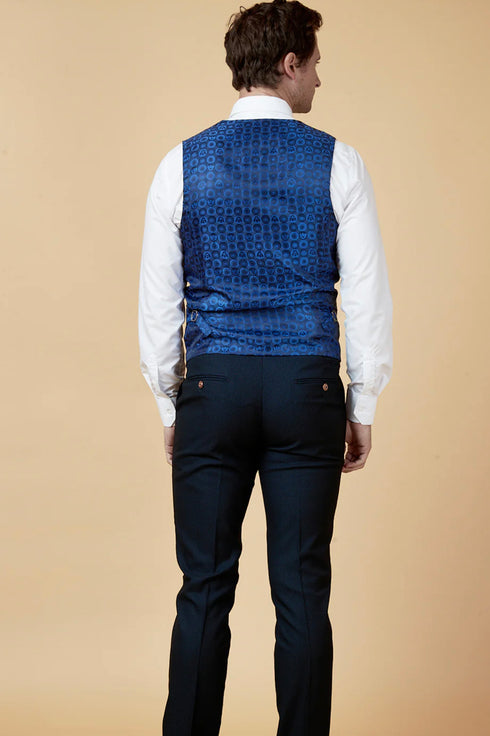 Marc Darcy Max navy 3 piece suit