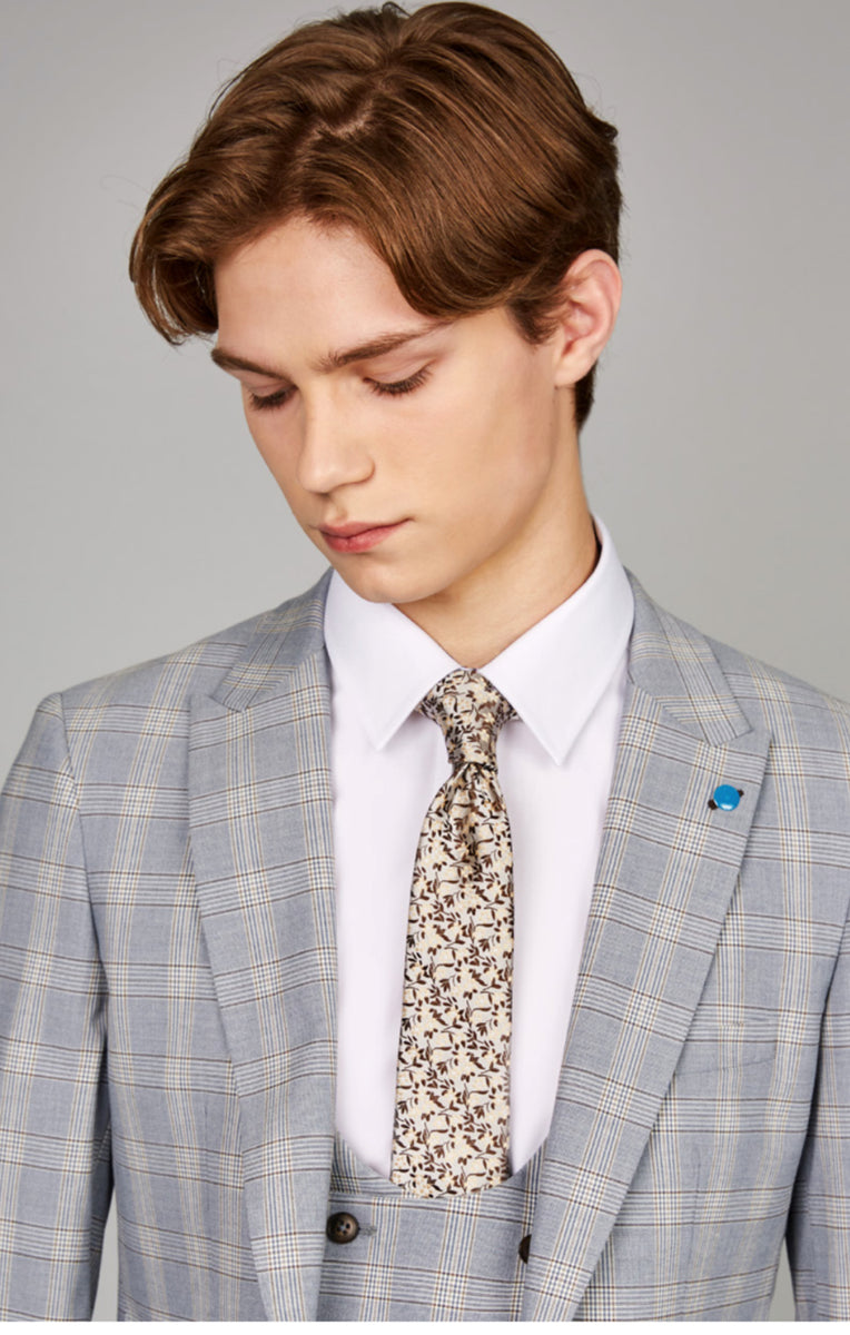 Spin Blue Check suit – Suits You